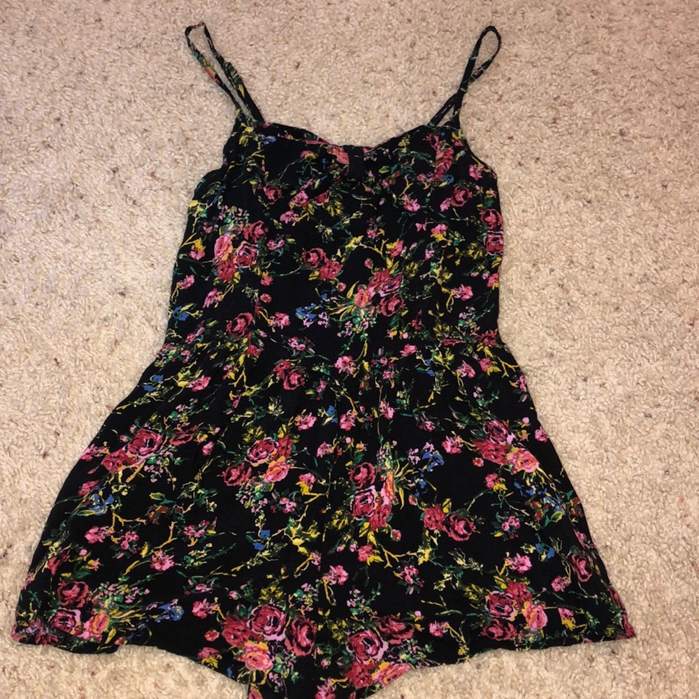 Floral Romper.
